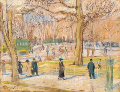 Washington Square von William James Glackens